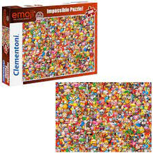 Load image into Gallery viewer, Clementoni 39388 Emoji 1000 Pieces Impossible Puzzle