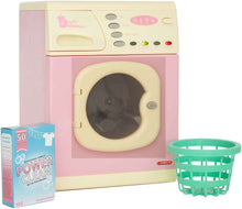 Load image into Gallery viewer, TOY WASHING MACHINE LIGHT SOUND ROTATING DRUM