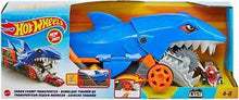 Load image into Gallery viewer, Hot Wheels Shark Chomp Transporter Playset
