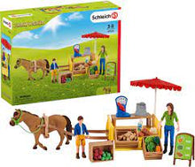 Load image into Gallery viewer, Schleich 42528 Sunny Day Mobile Farm Stand