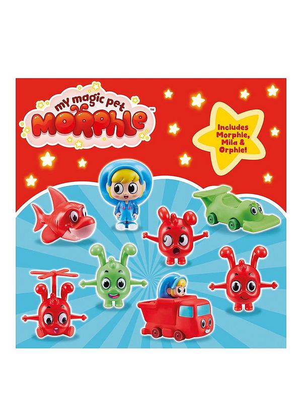 Pack De Figuras Morphle Y Vehículos Mini, 6 Piezas + 2 Vehículos, Juguete Preescolar De Moonbug, Regalo Para Niños De 2 A 5 Años