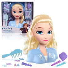 Load image into Gallery viewer, Disney's Frozen 2 Elsa Styling Head, 14-pieces