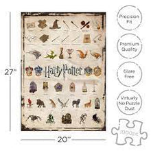 Load image into Gallery viewer, Harry Potter Icons 1000PC JIGSAW PUZZLE.