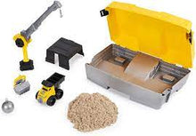 Load image into Gallery viewer, Kinetic Sand Construction Box Playset