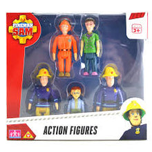 Load image into Gallery viewer, Fireman Sam Five Figure Pack