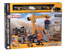 Load image into Gallery viewer, Majorette Volvo Construction Playset