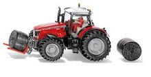 Load image into Gallery viewer, SIKU 8614 1:32 MASSEY FERGUSON MF 8680 TRACTOR WITH BALE HANDLER