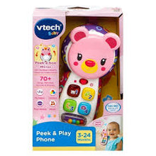 Load image into Gallery viewer, VTech Peek & Play Phone Pink