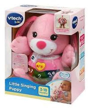 Load image into Gallery viewer, Vtech Little Singing Puppy Pink