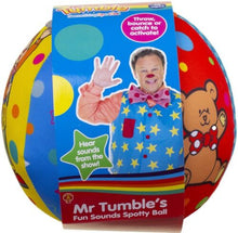 Load image into Gallery viewer, Mr Tumble Soft Activity Ball for Toddlers