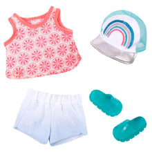 Load image into Gallery viewer, Our Generation Dreaming Up a Rainbow Outfit for 18" Dolls