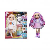 Load image into Gallery viewer, MGA Doll Rainbow High Watercolor and Create, with purple eyes
