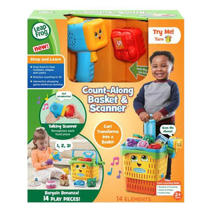 LeapFrog Count-Along Basket & Scanner