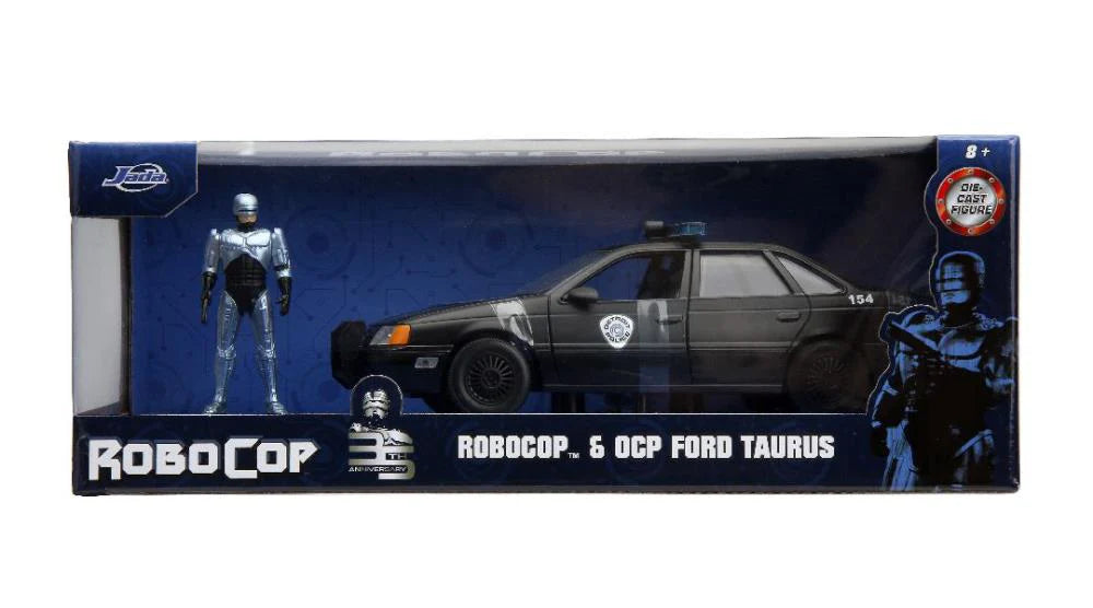 Vehicle Jada Robocop & 1986 Ford Tarus 1:24