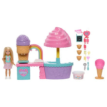 Load image into Gallery viewer, BARBIE CHELSEA ICE CREAM PLAYSET
