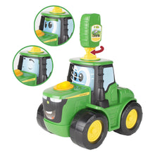 Load image into Gallery viewer, Tomy John Deere Johnny Tractor with Key

