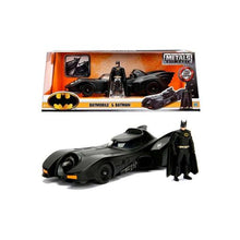 Load image into Gallery viewer, Dc Comics Batmobile Metal Car + Batman Figure Set
