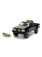 Load image into Gallery viewer, BACK TO THE FUTURE MARTY'S SKATEBOARD AND 1985 TOYOTA PICKUP DIE CAST 1/24 MODEL
