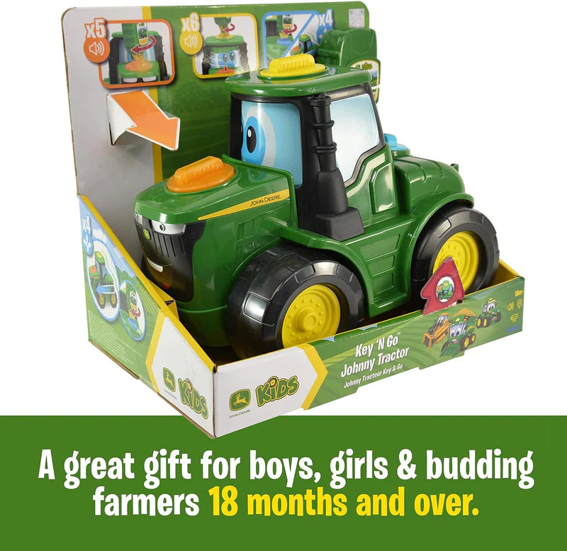 Tomy John Deere Johnny Tractor with Key
