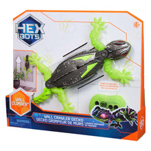 Load image into Gallery viewer, HEX BOTS Wallcrawler Gecko Remote Control Robot Toy
