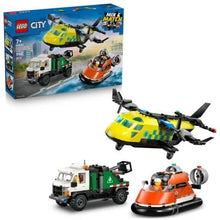 Load image into Gallery viewer, LEGO CITY  Airplane, Service Truck &amp; Hovercraft Remix
