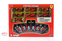 Load image into Gallery viewer, Formula Racing Ferrari Die-Cast Model Car 7-Pack [with Display Stand]
