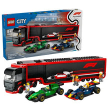 Load image into Gallery viewer, LEGO 60445 F1 Truck with RB20 &amp; AMR24 F1 Cars
