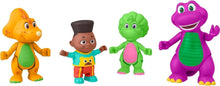 Load image into Gallery viewer, Fisher-Price Barney's World Hey Friends 4 Figure Pack
