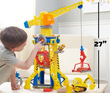 Load image into Gallery viewer, Rubble &amp; Crew, Bark Yard Crane Tower Playset with Rubble Action Figure
