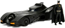 Load image into Gallery viewer, Dc Comics Batmobile Metal Car + Batman Figure Set
