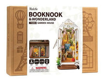 Load image into Gallery viewer, Rolife Garden House Book Nook Model Kit
