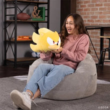 Load image into Gallery viewer, Club Mocchi Mocchi Sonic the Hedgehog Super Sonic Mega 15-Inch Plush
