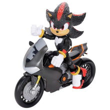 Load image into Gallery viewer, Sonic the Hedgehog Sonic 3 Movie Shadow 5&quot; Figure &amp; Motorcycle

