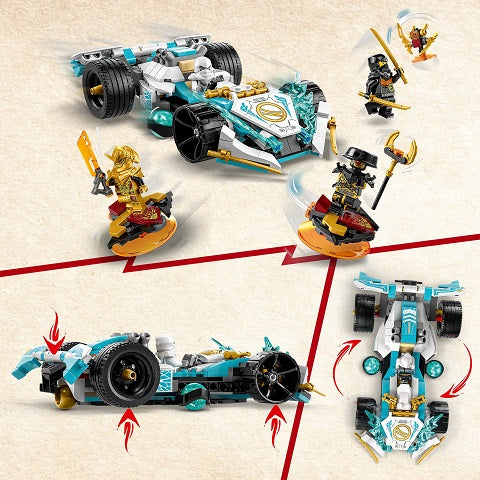 LEGO 71791 Zane's Dragon Power Spinjitzu Racing Car