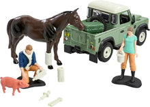 Load image into Gallery viewer, Britains Land Rover Vet Playset
