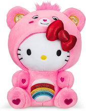 Load image into Gallery viewer, Care Bears x Hello Kitty as Cheer Bear 22cm Plush
