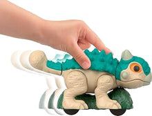 Load image into Gallery viewer, Fisher Price Jurassic World Rebirth Imaginext Ankylosaurus 5.5-Inch Pull &amp; Go Figure
