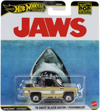Load image into Gallery viewer, Hot Wheels 2026 Pop Culture Case T Jaws ’75 Chevrolet Blazer Custom
