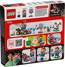 Load image into Gallery viewer, LEGO 72043 Interactive LEGO Mario and Standard Kart
