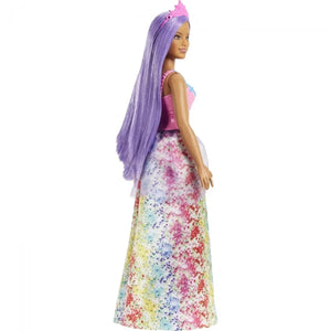 Barbie Princess With Purple Tiara Brunette