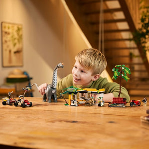 LEGO JURASSIC WORLD 76973 - IN SEARCH OF THE RAPTOR AND TITANOSAURO