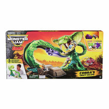 Load image into Gallery viewer, Monster Jam Mini Jams Cobra's Crazy Escape Playset
