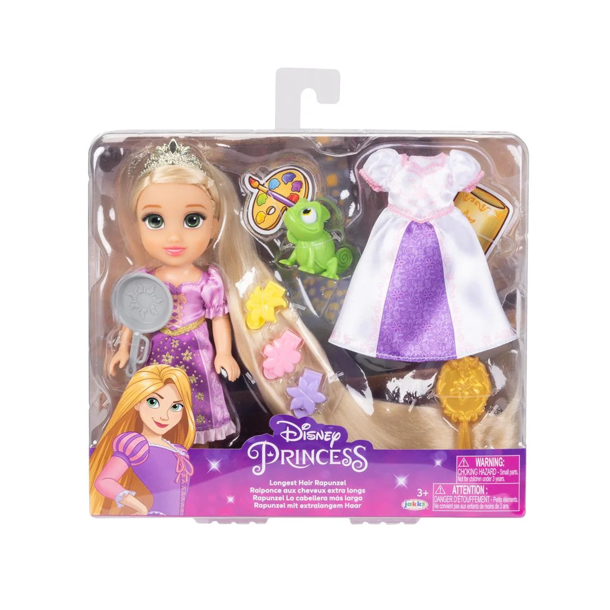 Disney Princess Longest Hair Rapunzel Doll (15cm.)