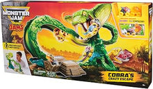 Load image into Gallery viewer, Monster Jam Mini Jams Cobra's Crazy Escape Playset

