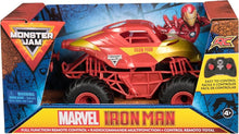 Load image into Gallery viewer, Monster Jam RC 1:24 Marvel Iron Man Truck
