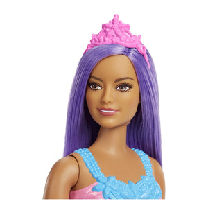 Barbie Princess With Purple Tiara Brunette