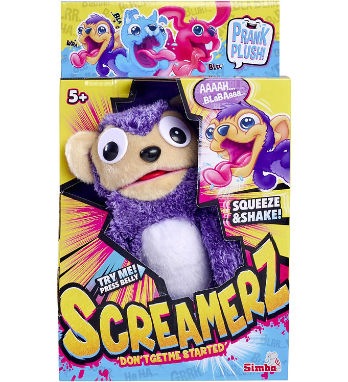 ScreamerZ Monkey - 30 cm - Purple