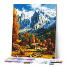 Load image into Gallery viewer, Figured’Art Autumn in the Dolomites Paint by Numbers 40 × 50 cm
