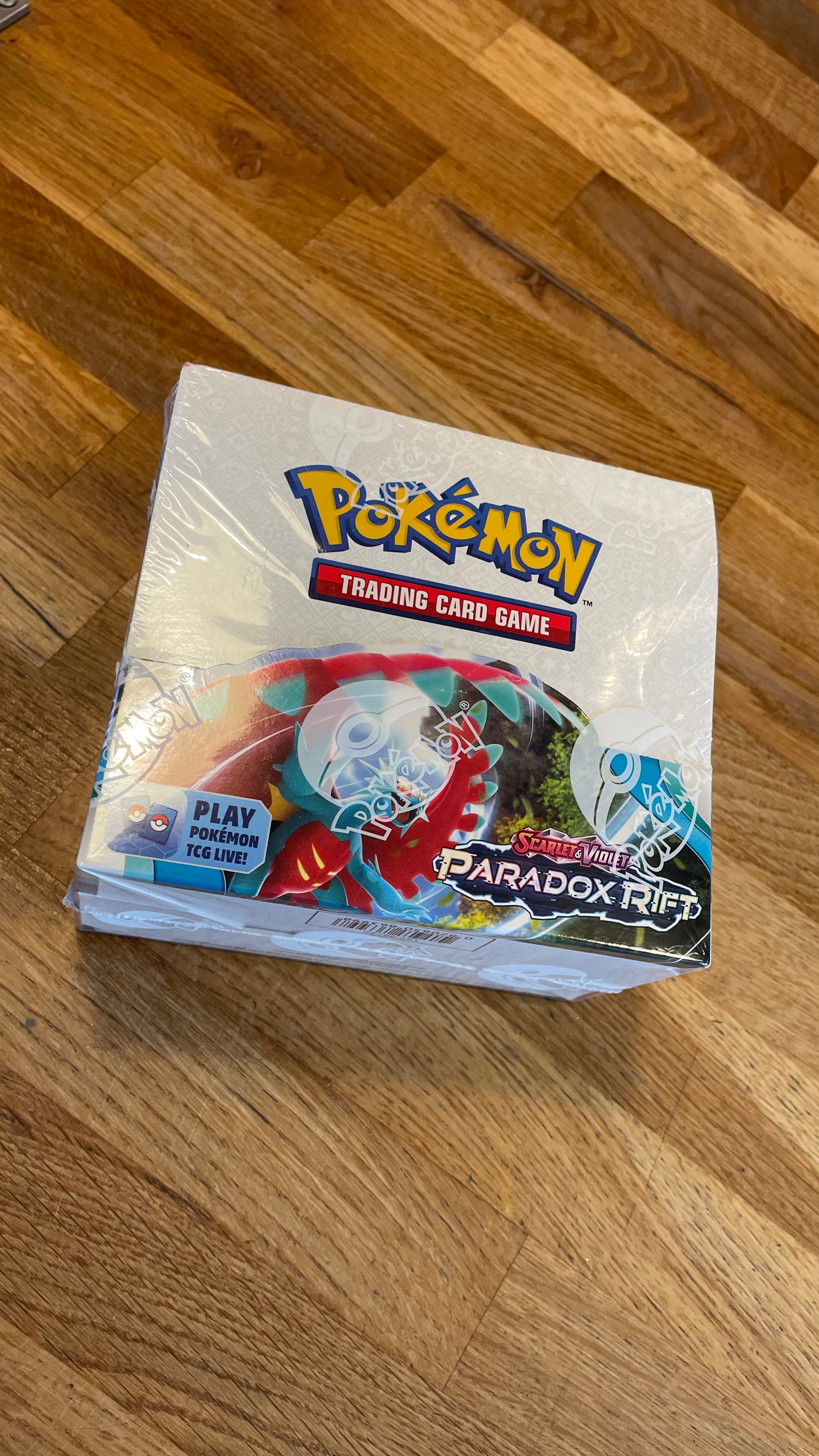 Full factory sealed carton of 36 Pokemon Paradox Rift Booster Packs Deegan's New Ross Full factory sealed carton of 36 Pokemon Paradox Rift Booster Packs Deegan's New Ross