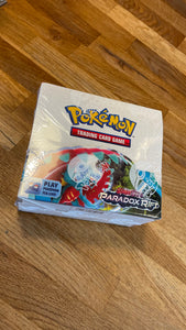 Full factory sealed carton of 36 Pokemon Paradox Rift Booster Packs